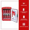 Coca-Cola 25L Retro Mini Fridge Polar Bear Design Portable Cooler/Warmer for Snacks Drinks Skincare Cosmetics with AC DC Capable Ideal for Bedroom Office Dorm Travel
