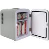 Diet Coke Mini Fridge – 6 Can Refrigerator for Bedroom Office, Portable Table Top Beverage Cooler, 12V 110V Refrigerador For Drinks, Soda, Wine, Use In Car, Dorm, Outdoor, Patio