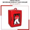 Coca Cola Mini Fridge – Refrigerator for Bedroom Office, Portable Table Top Beverage Cooler, 12V 110V Refrigerador For Drinks, Soda, Wines, Use In Car, Outdoor, Patio, 28 Can