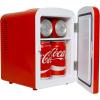 Coca Cola Polar Bear Mini Fridge Compact and Cute Refrigerator for Bedroom Office Dorm Travel Skincare Snacks and Drinks Small Portable Fridge with Adorable Polar Bear Design Perfect for Any Space