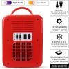 Coca Cola World 1971 Series Portable 6 Can Thermoelectric Mini Fridge Cooler/Warmer, 4 L/4.2 Quarts Capacity, 12V DC/240V AC for Home, Dorm, car, Boat, Beverages, Snacks, Skincare, Cosmetics