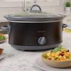 Kenmore 5 Quart Slow Cooker – Crock pot with Programmable Settings,Digital Controls, Large Capacity for Family Meals, Dishwasher-Safe Stoneware, Warm Rice & Sous Vide Stew(Black and Gray 5QT)