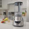 Kenmore Elite Countertop Blender – Electric Mixer for Smoothies, Ice Crush & Pulse Function, Heavy Duty Glass Pitcher, Kitchen Appliance, Dishwasher-Safe Jar(Grey)