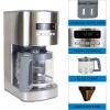 Kenmore drip Coffee Maker – 12 Cup programmable cafe machine with glass pot, regular & bold brew, auto shut off large water reservoir, reusable filter, kitchen appliances for cafeteria barista, White(KKCM12S-AZ)