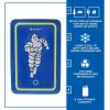 Michelin Mini Fridge – Refrigerator for Bedroom Office, Portable Table Top Beverage Cooler, 12V 110V Refrigerador For Drinks, Soda, Wines, Use In Car, Dorm, Outdoor, Patio, 8 Can