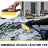 Michelin Snow Brush for Car Windshield (Pack of 2) – 25″ Heavy Duty Snow Remover with Ice Scraper, Ergonomic Foam Grip, Power Scraping Handle, Lightweight Aluminum Shaft for Car, SUV, Truck, Van(25″)