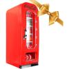 Coca Cola Mini Fridge – 10 Can Refrigerator for Bedroom Skincare Office, Portable Table Top Beverage Cooler, 12V 110V Refrigerador For Drinks, Soda, Wines, Use In Car, Dorm, Outdoor