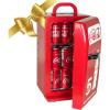Coca Cola Mini Fridge – 18 Can Refrigerator for Bedroom Office, Portable Table Top Beverage Cooler, 12V 110V Refrigerador For Drink, Soda, Wine, Use In Car, Dorm, Outdoor, Patio