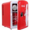 Coca Cola Polar Bear Mini Fridge Compact and Cute Refrigerator for Bedroom Office Dorm Travel Skincare Snacks and Drinks Small Portable Fridge with Adorable Polar Bear Design Perfect for Any Space