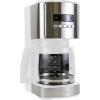 Kenmore drip Coffee Maker – 12 Cup programmable cafe machine with glass pot, regular & bold brew, auto shut off large water reservoir, reusable filter, kitchen appliances for cafeteria barista, White(KKCM12B)