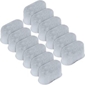 Kenmore/Keurig/Cuisinart/Braun Compatible Replacement Charcoal Water Filter 12 Pack Pure & Refreshing Taste(White)