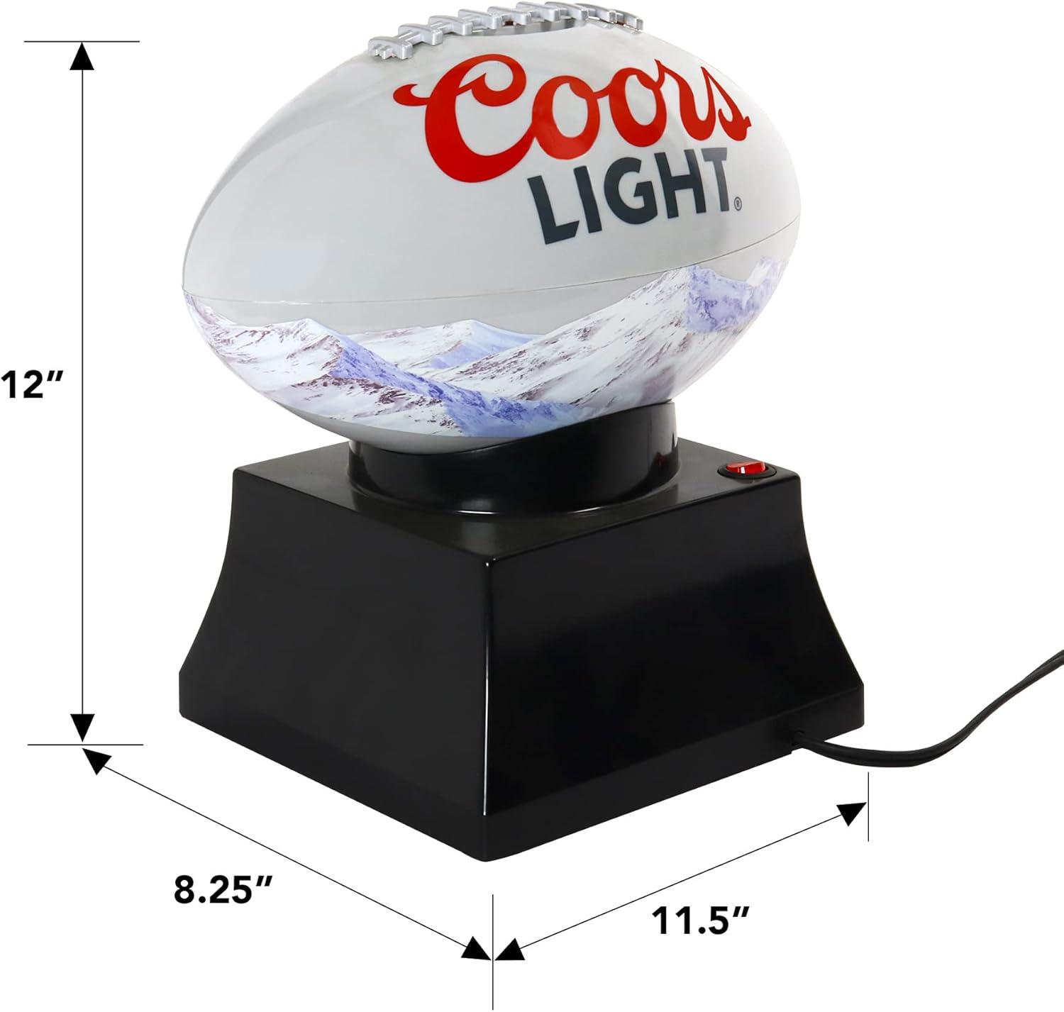image:imageCoors Light Hot Air Popcorn Maker Football Shaped Air Popper with Serving Bowl Kernel Measuring Cup Butter Melter Makes Healthy Snacks with No Oil or Microwave for Movie Nights and Sports Fans