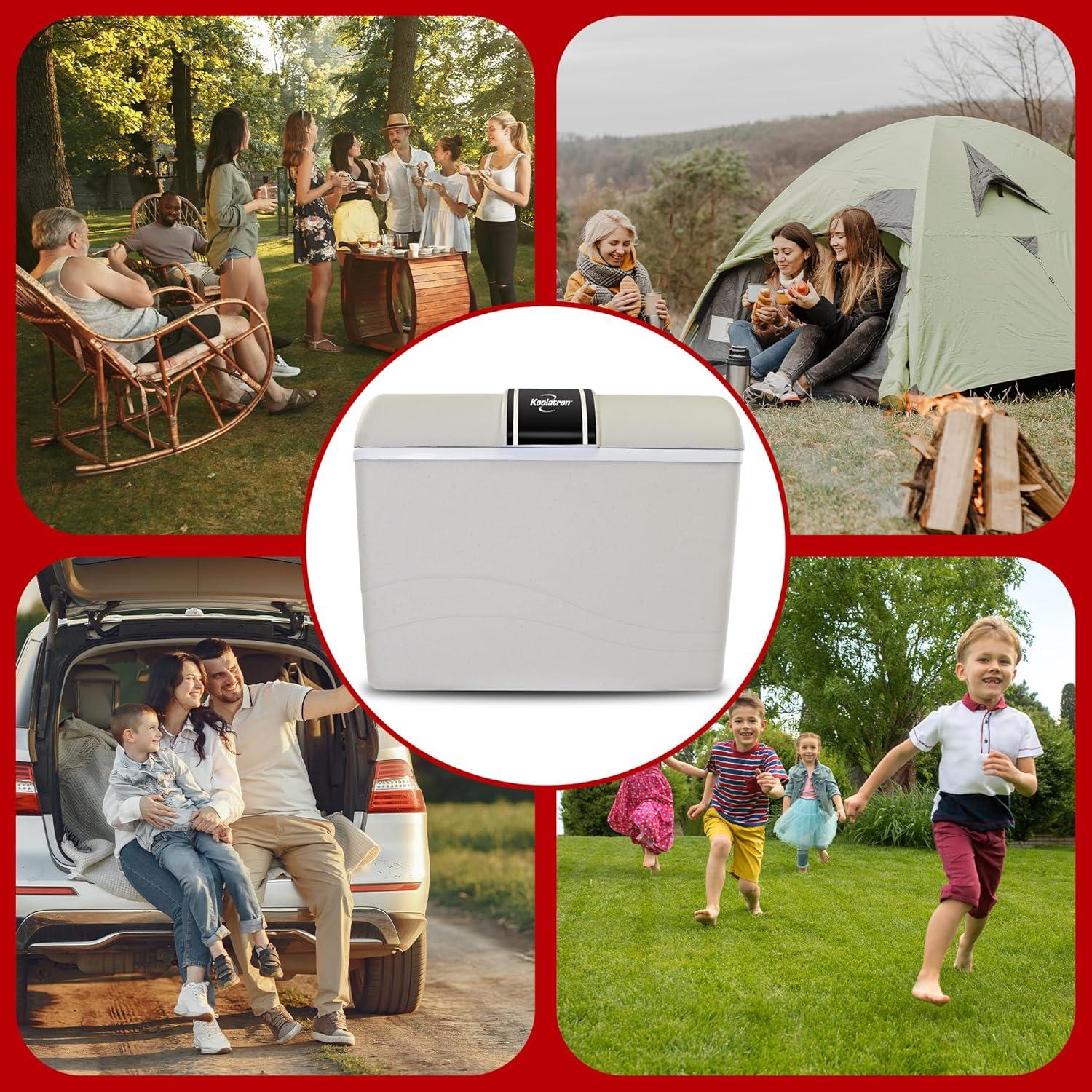 image:imageKoolatron 12V Iceless Cooler amp Warmer Portable Electric CoolerNevera Porttil Elctrica for Car Truck Camper Boat Hard Sided Mini Fridge for Camping Picnic Travel Lunch Food Drinks Office 45 qt
