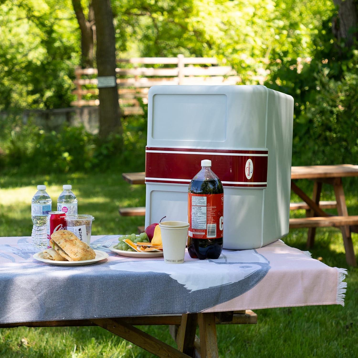 image:imageKoolatron 12V Iceless Cooler amp Warmer Portable Electric CoolerNevera Porttil Elctrica for Car Truck Camper Boat Hard Sided Mini Fridge for Camping Picnic Travel Lunch Food Drinks Office 45 qt