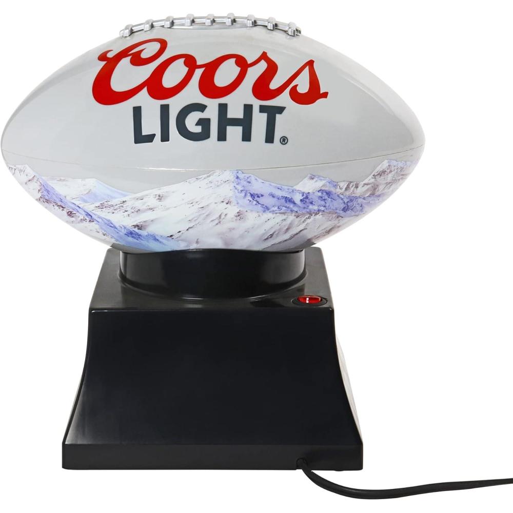 image:imageCoors Light Hot Air Popcorn Maker Football Shaped Air Popper with Serving Bowl Kernel Measuring Cup Butter Melter Makes Healthy Snacks with No Oil or Microwave for Movie Nights and Sports Fans