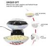 Coors Light Hot Air Popcorn Maker, Football Shaped Air Popper, with Serving Bowl, Kernel Measuring Cup, Butter Melter, Makes Healthy Snacks with No Oil or Microwave, for Movie Nights and Sports Fans