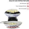 Coors Light Hot Air Popcorn Maker, Football Shaped Air Popper, with Serving Bowl, Kernel Measuring Cup, Butter Melter, Makes Healthy Snacks with No Oil or Microwave, for Movie Nights and Sports Fans