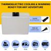 Koolatron 12V Iceless Cooler & Warmer – Portable 45 qt Electric Cooler/Nevera Portátil Eléctrica for Car Truck Camper Boat Hard Sided Mini Fridge for Camping Picnic Travel Lunch Food Drinks Office(45 Quart)