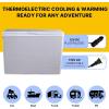 Koolatron 12V Iceless Cooler & Warmer – Portable Electric Cooler / Nevera Portátil Eléctrica for Car Truck Camper Boat, Hard Sided Mini Fridge for Camping Picnic Travel Lunch Food Drinks Office 36 qt