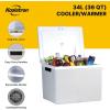 Koolatron 12V Iceless Cooler & Warmer – Portable Electric Cooler / Nevera Portátil Eléctrica for Car Truck Camper Boat, Hard Sided Mini Fridge for Camping Picnic Travel Lunch Food Drinks Office 36 qt