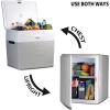 Koolatron 12V Iceless Cooler & Warmer – Portable Electric Cooler for Car, Truck, Camper, Boat, Hard Sided Mini Fridge for Camping, Picnic, Travel, Lunch, Food, Drinks, Bedroom, Office, Dorm, 52 Qt