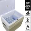 Koolatron 12V Iceless Cooler & Warmer – Portable Electric Cooler for Car, Truck, Camper, Boat, Hard Sided Mini Fridge for Camping, Picnic, Travel, Lunch, Food, Drinks, Bedroom, Office, Dorm, 52 Qt