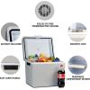 Koolatron 12V Iceless Cooler & Warmer – Portable Electric Cooler/Nevera Portátil Eléctrica for Car Truck Camper Boat, Hard Sided Mini Fridge for Camping Picnic Travel Lunch Food Drinks Office 45 qt