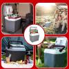 Koolatron 12V Iceless Cooler & Warmer – Portable Electric Cooler/Nevera Portátil Eléctrica for Car Truck Camper Boat, Hard Sided Mini Fridge for Camping Picnic Travel Lunch Food Drinks Office 26 qt