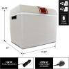 Koolatron 12V Iceless Cooler & Warmer – Portable Electric Cooler/Nevera Portátil Eléctrica for Car Truck Camper Boat, Hard Sided Mini Fridge for Camping Picnic Travel Lunch Food Drinks Office 45 qt