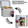 Koolatron 12V Iceless Cooler & Warmer – Portable Electric Cooler/Nevera Portátil Eléctrica for Car Truck Camper Boat, Hard Sided Mini Fridge for Camping Picnic Travel Lunch Food Drinks Office 45 qt
