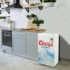 Koolatron Coors Light Refrigerator with Freezer – Mini Fridge for Bedrooms, Offices Dorms Wine Skincare Beverages Beer & Makeup Retro Cosmetic,Beverage Neveras Pequeñas para Cuarto white 3.2 Cu Ft
