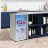Koolatron Coors Light Refrigerator with Freezer – Mini Fridge for Bedrooms, Offices Dorms Wine Skincare Beverages Beer & Makeup Retro Cosmetic,Beverage Neveras Pequeñas para Cuarto white 3.2 Cu Ft