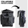 Koolatron Electric Portable Cooler Plug in 12V Car Cooler Bag, 26 qt (25 L) Black/Gray Soft-Sided Portable Car Fridge w/DC Power Cord, Adjustable Shoulder Strap, Cord Storage, Road Trip.