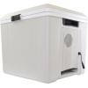 Koolatron Electric Portable Cooler Plug in 12V Car Cooler/Warmer 27 L (29 qt), No Ice Thermo Electric Portable Fridge for Camping, Travel Road Trips Trucking with 12 Volt DC Power,Gray/White.