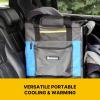 Michelin Electric Portable Cooler Plug in 12V Car Cooler/Warmer, 15 qt (14 L), Portable Car Fridge w/USB Charging Port,w/DC Power Cord, Shoulder Strap, Cord Storage, Travel Fishing Trucking Road Trip