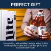 Miller Lite Koolatron Compact Fridge, Bottle Opener, 90 L/ 95 Quart 3.2 Cubic Foot for Snacks, Frozen Meals, Beverages, Juice, Beer, Den, Dorm, Office, Games Room, or RV