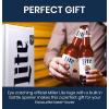 Miller Lite Refrigerator – 3.2 Cubic Feet Capacity, White, Fridge For Kitchen, Bedroom, office, Dorms, Cuarto, Cool Storage For Wine, Drink, Beverages, Compact Free Standing, Neveras Pequeñpara