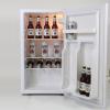 Miller Lite Refrigerator – 3.2 Cubic Feet Capacity, White, Fridge For Kitchen, Bedroom, office, Dorms, Cuarto, Cool Storage For Wine, Drink, Beverages, Compact Free Standing, Neveras Pequeñpara