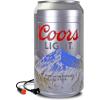 Koolatron Coors Light Mini Fridge – Refrigerator for Bedroom Office, Portable Table Top Beverage Cooler, 12V 110V Refrigerador For Drinks, Soda, Wines, Use In Car, Dorm, Outdoor, 8 Can