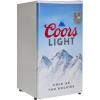 Koolatron Coors Light Refrigerator with Freezer – Mini Fridge for Bedrooms, Offices Dorms Wine Skincare Beverages Beer & Makeup Retro Cosmetic,Beverage Neveras Pequeñas para Cuarto white 3.2 Cu Ft
