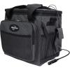 Koolatron Electric Portable Cooler Plug in 12V Car Cooler Bag, 26 qt (25 L) Black/Gray Soft-Sided Portable Car Fridge w/DC Power Cord, Adjustable Shoulder Strap, Cord Storage, Road Trip.