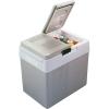 Koolatron Electric Portable Cooler Plug in 12V Car Cooler/Warmer, 33 qt (31 L),No Ice Thermo Electric Portable Fridge for Camping, Travel Road Trips Trucking with 12 Volt DC Power Cord, Gray/White.