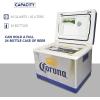 Corona Cruiser Exclusive Thermoelectric Cooler, 45 Liters / 48 Quart Capacity, 12V DC/110V AC for for Beverage, Beer, Wine, Camping, Travel, Truck, RV, Cottage, Dorm
