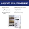 Corona Refrigerator – 3.2 Cubic Feet Capacity, White, Mini Fridge For Kitchen, Bedroom, Office, Dorms, Cuarto, Cool Storage For Wine, Drink, Beverages, Compact Free Standing, Neveras Pequeñpara