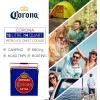 Corona Retro Ice Chest Cooler – 18 Can Ice Box, Portable Ice Bucket with Bottle Opener, Vintage Style, Insulated for Camping, Beach, Picnic, RV, BBQs, Tailgating, Fishing, 13L (14 qt)