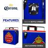 Corona Retro Ice Chest Cooler – Portable Ice Bucket with Bottle Opener, Vintage Style, Insulated for Camping, Beach, Picnic, RV, BBQs, Tailgating, Fishing, 18 Can Ice Box, 13L (14 qt)