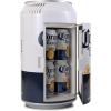 Koolatron Corona Mini Fridge – Refrigerator for Bedroom Office, Portable Table Top Beverage Cooler, 12V 110V Refrigerador For Drinks, Soda, Wines, Use In Car, Dorm, Outdoor, Patio, 8 Can