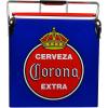 Corona Retro Ice Chest Cooler – Portable Ice Bucket with Bottle Opener, Vintage Style, Insulated for Camping, Beach, Picnic, RV, BBQs, Tailgating, Fishing, 18 Can Ice Box, 13L (14 qt)