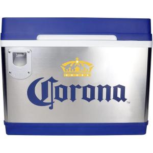 Corona Cruiser Thermoelectric Cooler, 45 Liters / 48 Quart Capacity, 12V DC/110V AC for for Beverage, Beer, Wine, Camping, Travel, Truck, RV, Cottage and Dorm