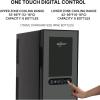 Koolatron Urban Series 12 Bottle Wine Cooler Refrigerator Dual Zone Thermoelectric Wine Fridge Freestanding Wine Cellar for Red White Sparkling Wine Ideal for Kitchen Apartment RV(12 bottle Dual Zone)